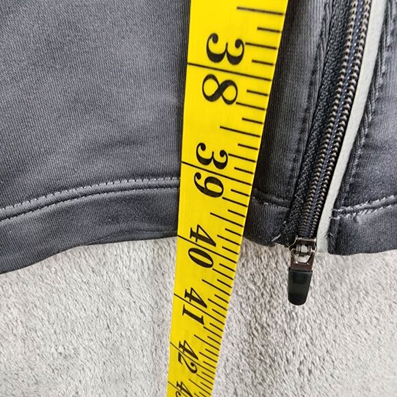 Mens Gray Nike Dri-Fit Athletic Fleece Pants Drawstring Elastic Waist Size M - Picture 13 of 14